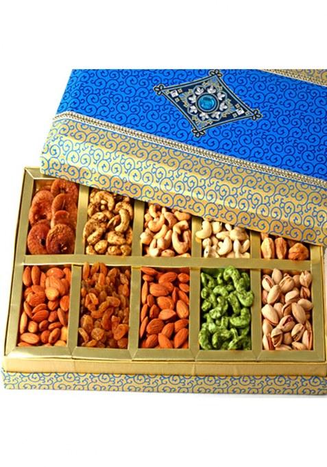 Ghasitaram Exotic Dryfruit Box Of 10 Dryfruits