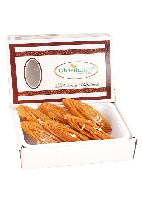 Ghasitaram Holi Sweets| Hampers| Gifts-Khaja 200 Gms