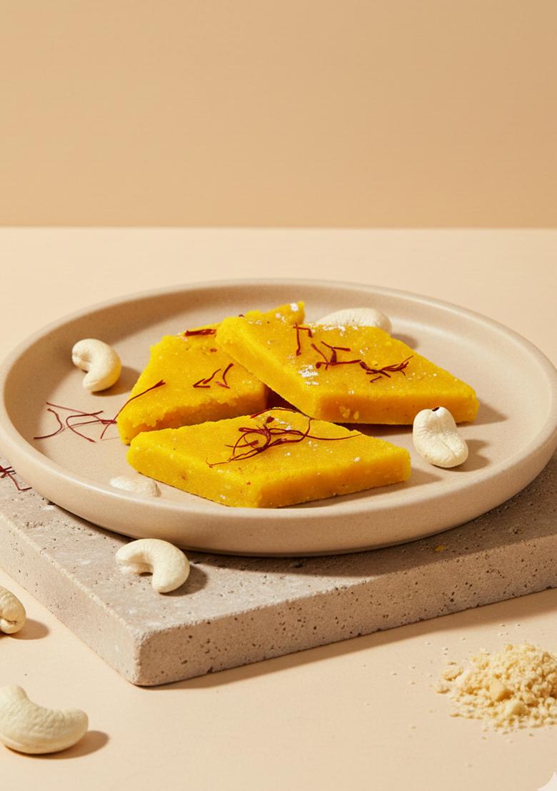 Ghasitaram Mango Kaju Katli (200 Gms)