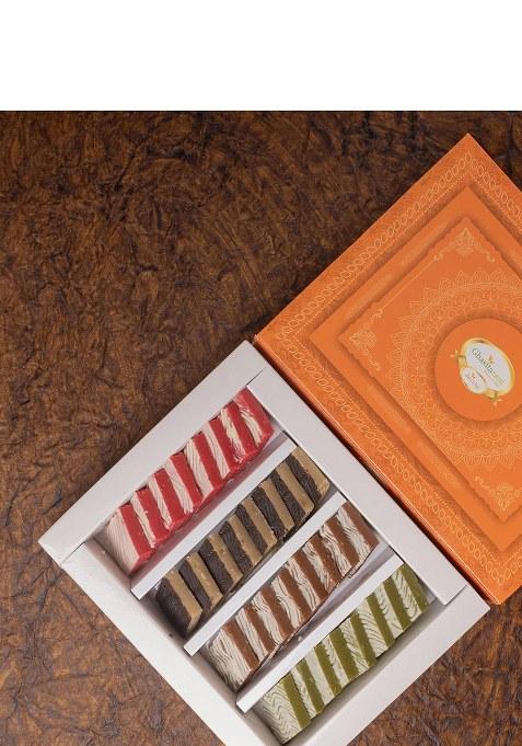 Ghasitaram Sweets- Assorted Irish Kaju Katlis 400 Gms