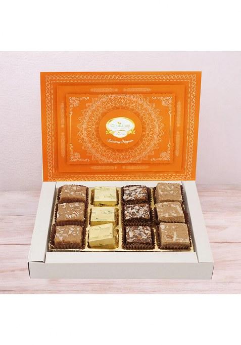 Ghasitaram Special Barfis Box 12 Pcs