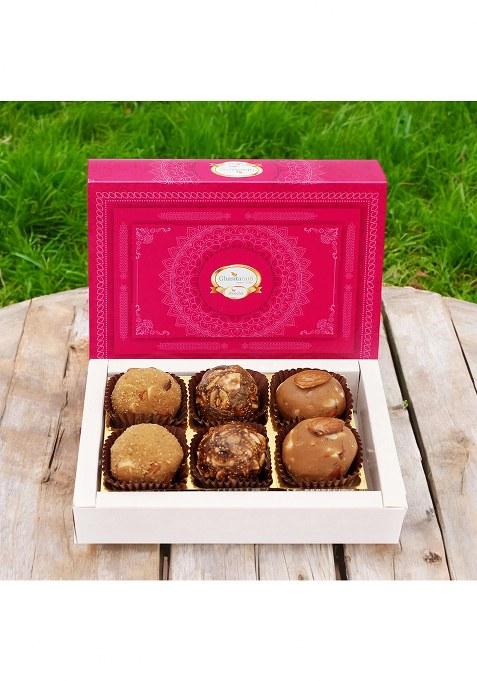 Ghasitaram Assorted Laddoos Box 6 Pcs