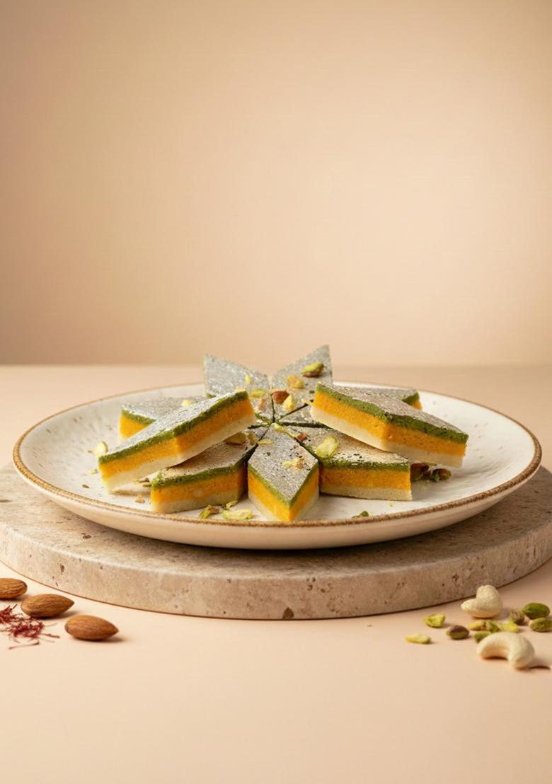 Ghasitaram Sugar Free Tirangi Katli (200 Gms)