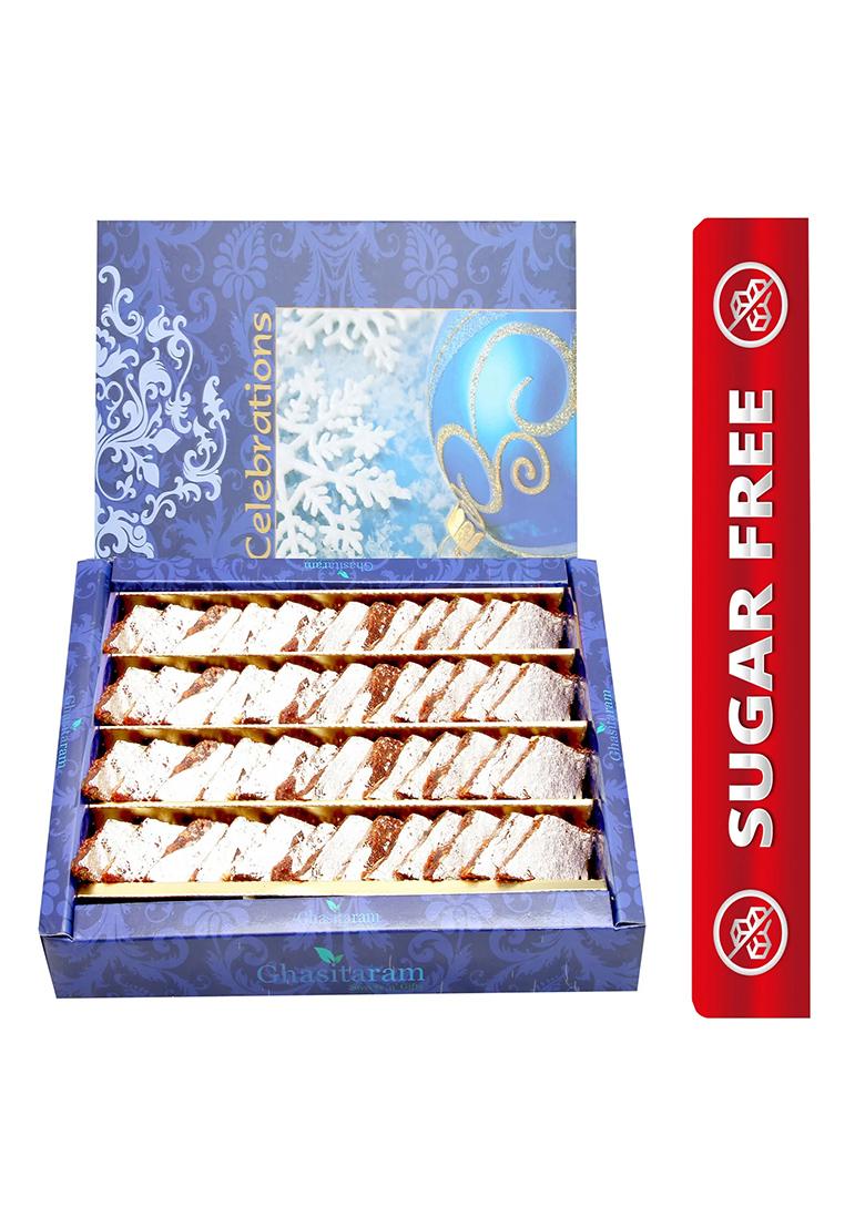 Ghasitaram Best Indian Sweets For Diwali-Diwali Gifts-Nani'S Special Besan Barfi 200 Gms