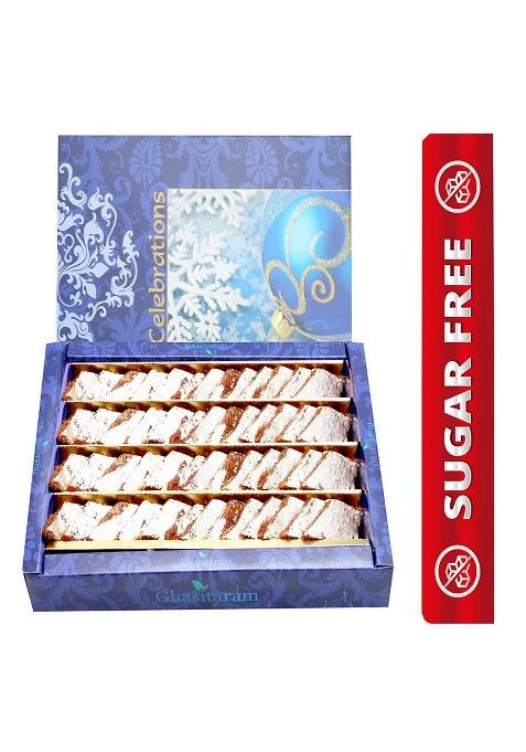 Ghasitaram Best Indian Sweets For Diwali-Diwali Gifts-Nani'S Special Besan Barfi 200 Gms