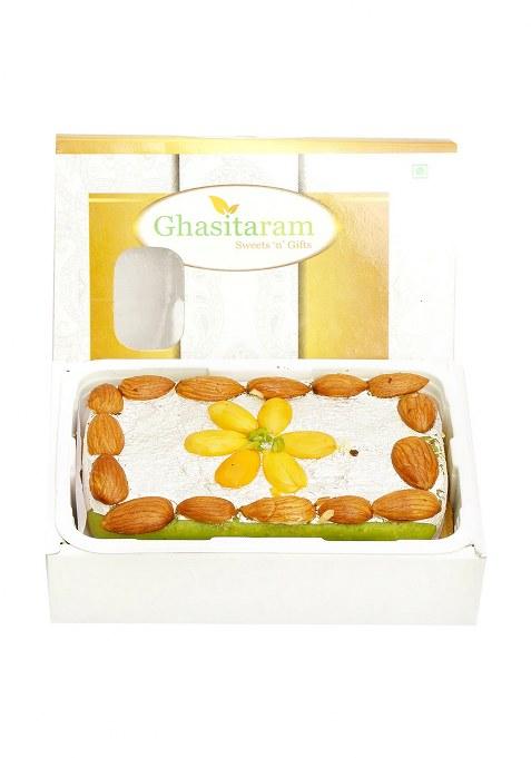 Ghasitaram Holi Sweets| Hampers| Gifts- Sugarfree Mawa Kesar Gujiya 200 Gms