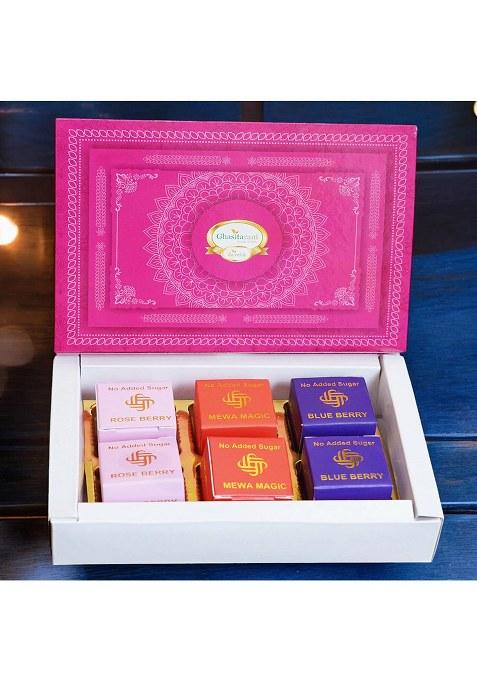 Ghasitaram Sugarfree Assorted Mewa Bites 6 Pcs