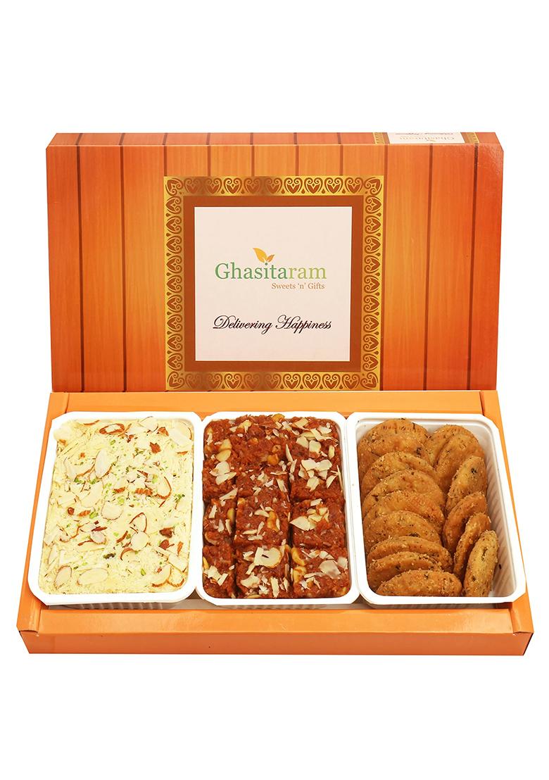 Ghasitaram Kaju Katli, Milk Cake And Soan Papdi