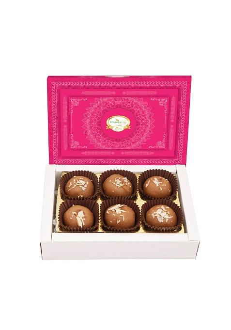 Ghasitaram Best Indian Sweets For Diwali-Diwali Gifts-Mathura Peda Box 6 Pcs