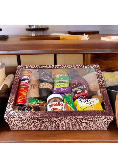 Ghasitaram Corporate Gifts-Big Hamper Box Of 20 Goodies