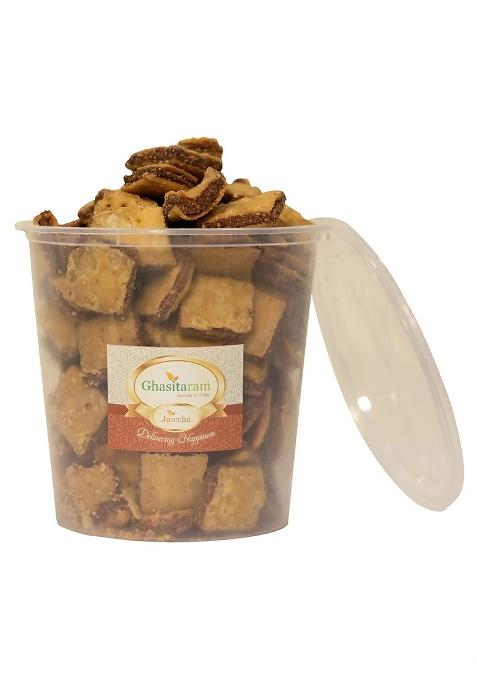 Ghasitaram Holi Sweets| Hampers| Gifts Namkeen-Sandwich Bhakarwadi 400 Gms