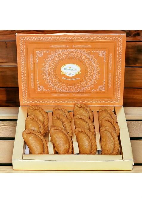 Ghasitaram Air Fried/ No Oil Diet Gujiyas 300 Gms