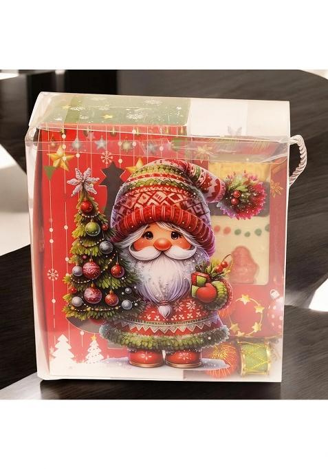 Ghasitaram Christmas Transparent Gift Box