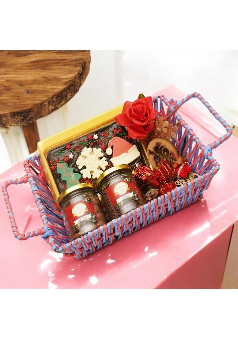 Ghasitaram Christmas Multicolur Basket