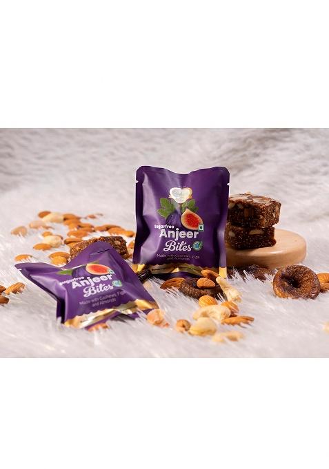 Ghasitaram Diwali Sweets-Sugarfree Anjeer Bites Pouches Pack Of 5