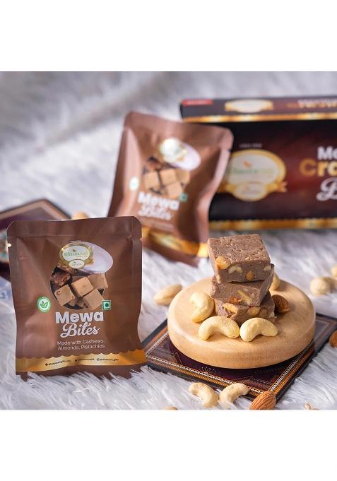 Ghasitaram Diwali Sweets-Mewa Bites Pouches Pack Of 5