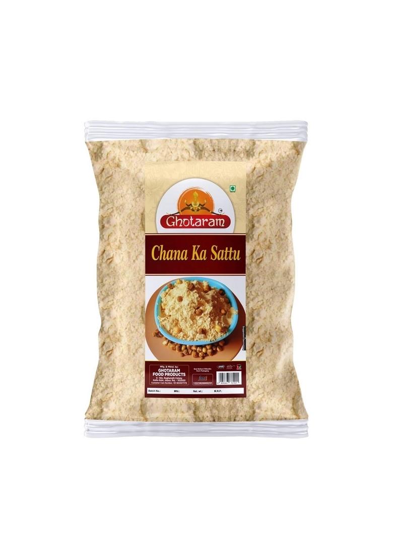 Ghotaram Satuani/Shattu/Sattuka|Sattuvita/Chattu Kadale Hittu/Chane Ka Sattu|Chana Sattu/Sattu Atta|Traditional Cooling Summer Drink/High-Fiber Flour-980G