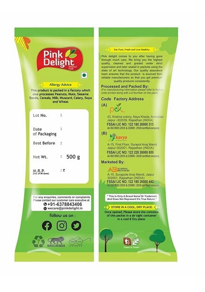 Pink Delight Foxtail Millet, 400 Gm | Unpolished Natural Grains