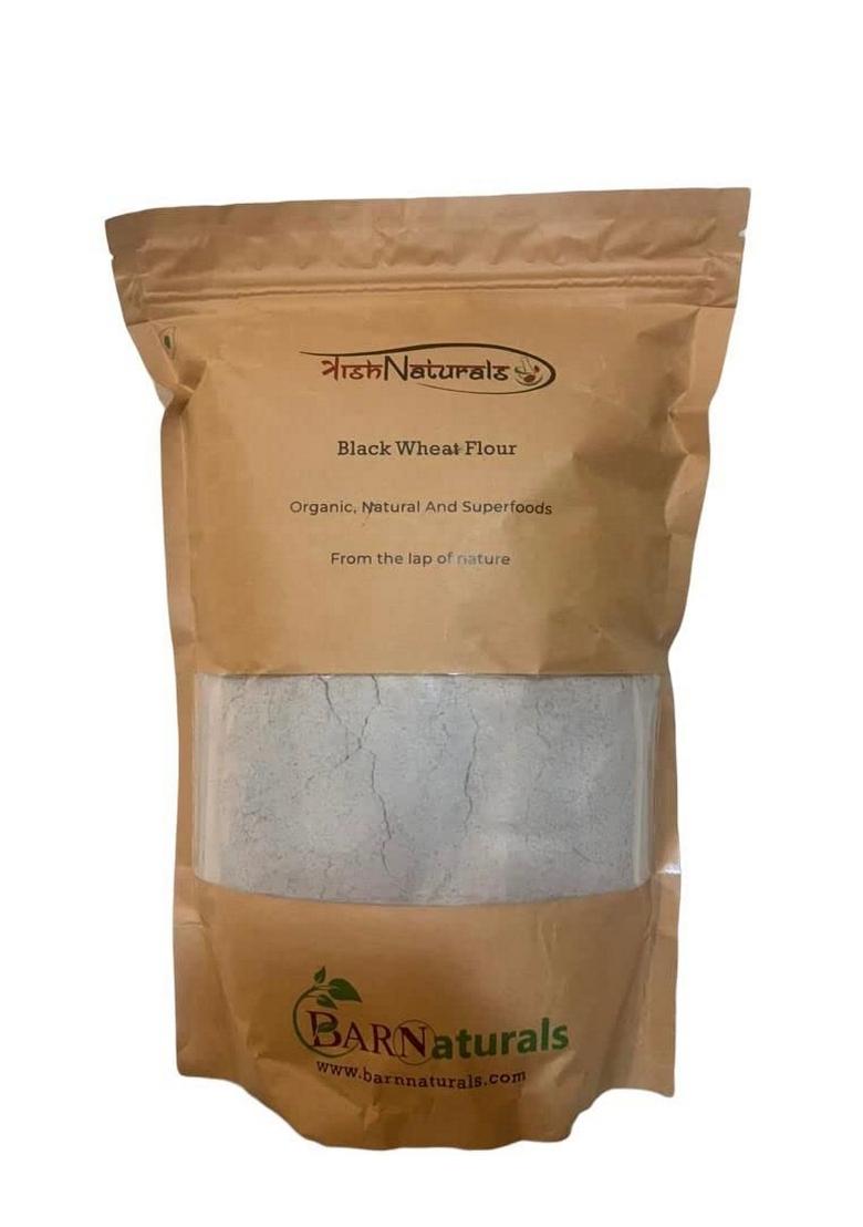 Barnaturals Black Wheat Flour 1 Kg Rich In Micro-Nutrients | No Preservatives High Protein Fiber Food