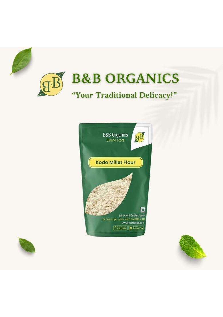 B&B Organics Kodo Millet Flour 1 Kg/Traditional Flour/Varagu Maavu