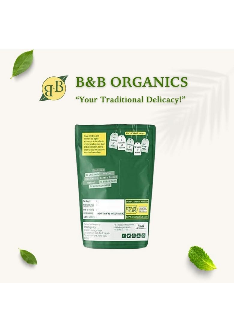 B&B Organics Kodo Millet Flour 1 Kg/Traditional Flour/Varagu Maavu