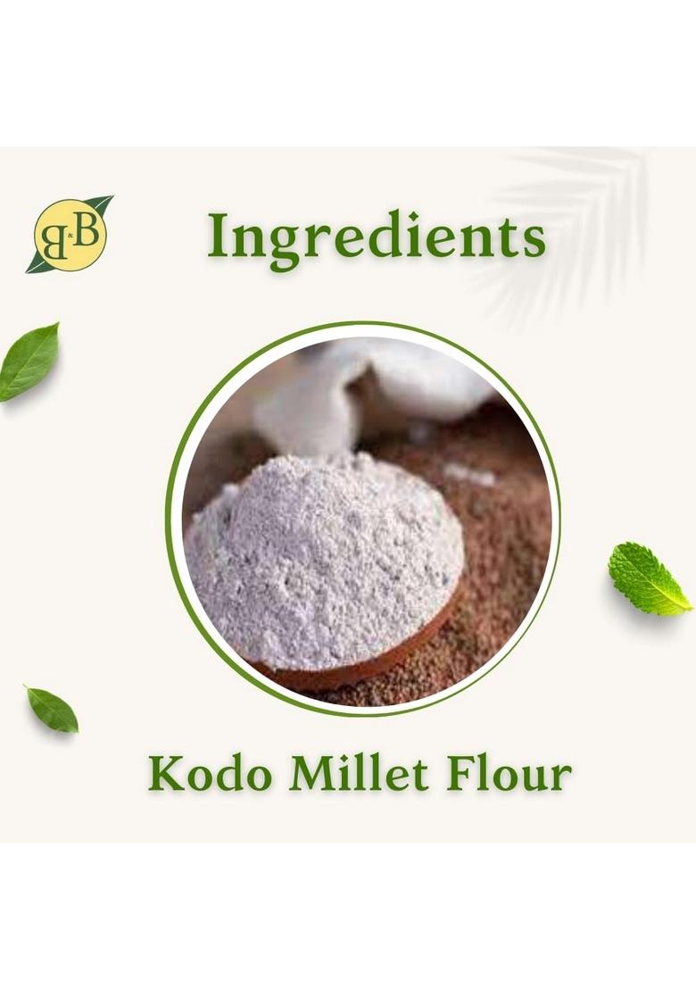 B&B Organics Kodo Millet Flour 1 Kg/Traditional Flour/Varagu Maavu