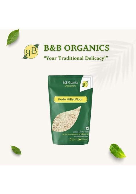 B&B Organics Kodo Millet Flour 1 Kg/Traditional Flour/Varagu Maavu