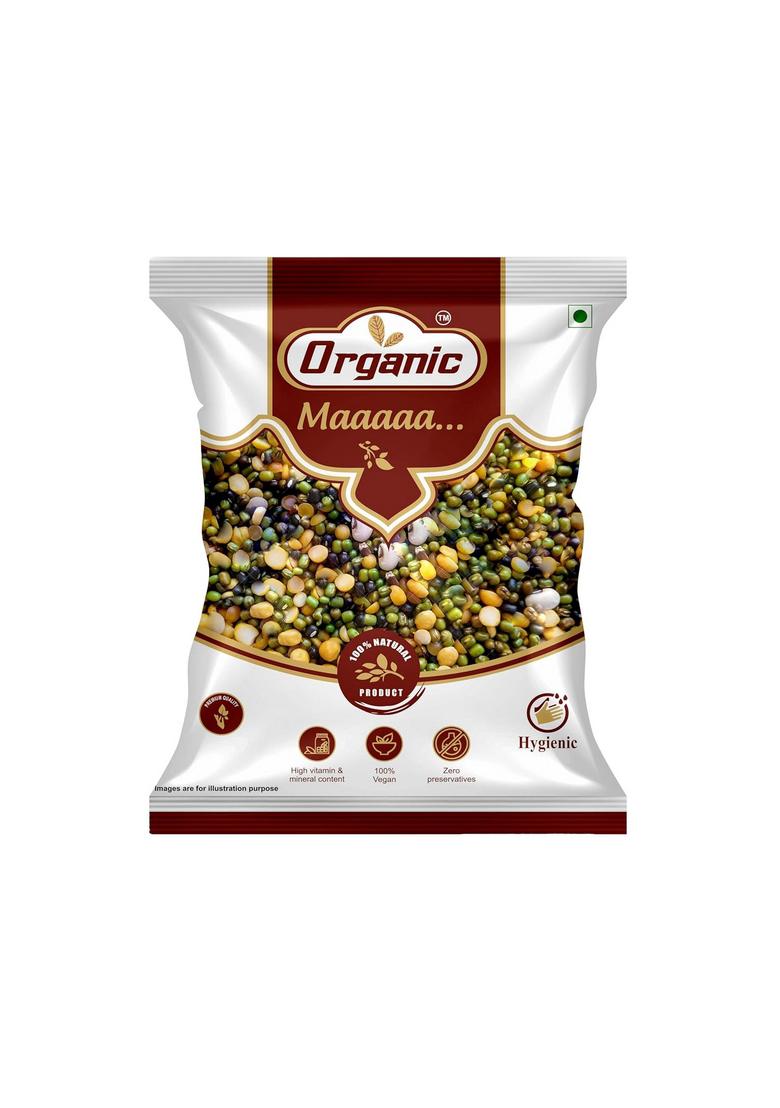 Organic Maaaaa... Maaaaa Pulses, Dal (Mix Tadka) With/Ready To Cook 500 Gm