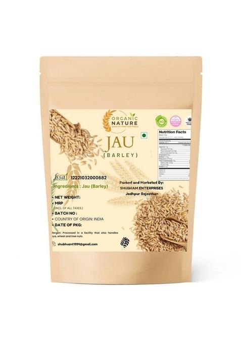 Organic Nature Raw Barley Seeds (Jau) (400 Gram)