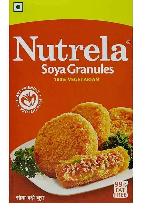 Nutrela Soya Granules, High Protein Soyabeans - 200Gm + M20G Extra
