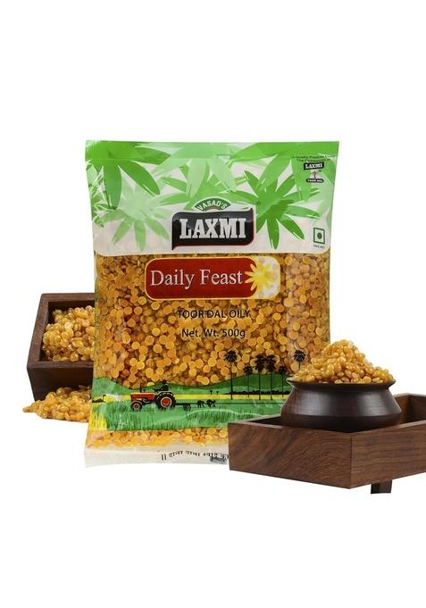Laxmi Daily Feast Toor Dal Oily 500 Gm | Arhar Tur Coated With Oil Pigeon Pea