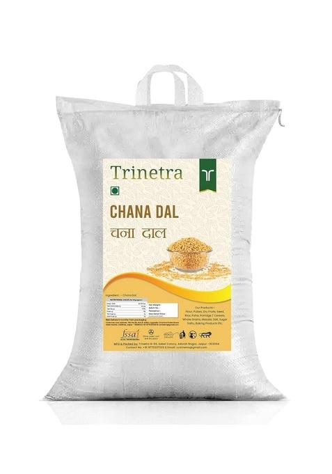Trinetra Chana Dal (Split Chickpeas) | Protein Rich Pulses For Everyday Cooking 5Kg