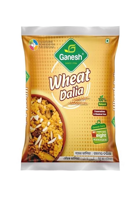 Ganesh Wheat Dalia 500 Gm (Pack Of 2)