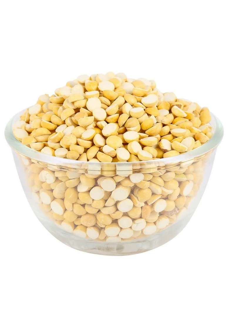 Shyamira Foods Organic Roasted Chana Dal | Bengal Gram Split Fresh Bhuna Putnalu Pappu Pottukadalai 250G - Indya
