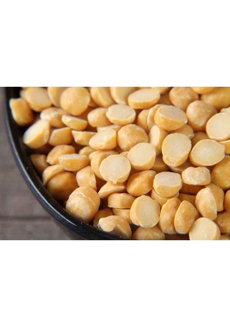 Shyamira Foods Organic Roasted Chana Dal | Bengal Gram Split Fresh Bhuna Putnalu Pappu Pottukadalai 250G - Indya