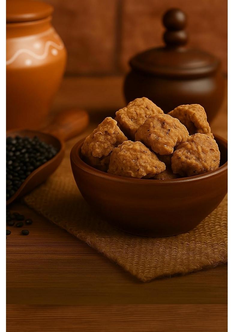 Ssg Amritsari Urad Dal Wadi 400 Gm | Spicy Sun-Dried Punjabi Badiyan Traditional Homemade Urid Lentil Dumplings For Curries & Sabzi Protein-Rich Preservative-Free Authentic Taste