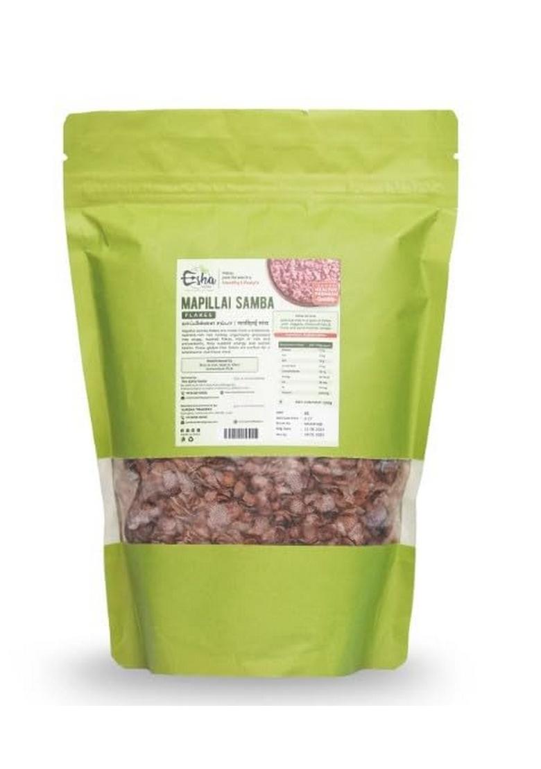 The Esha Foods | Mappillai Samba Rice Flakes (Poha) Cereal Traditional (500 Gm)