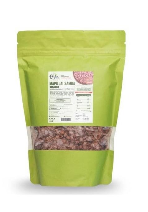 The Esha Foods | Mappillai Samba Rice Flakes (Poha) Cereal Traditional (500 Gm)