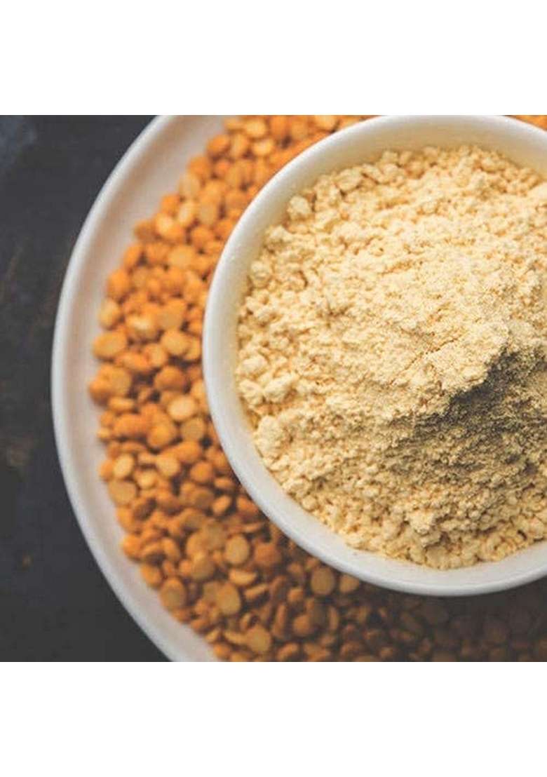 Anmolpreet Organic Besan Flour 1 Kg | Gram Gluten Free - Indya