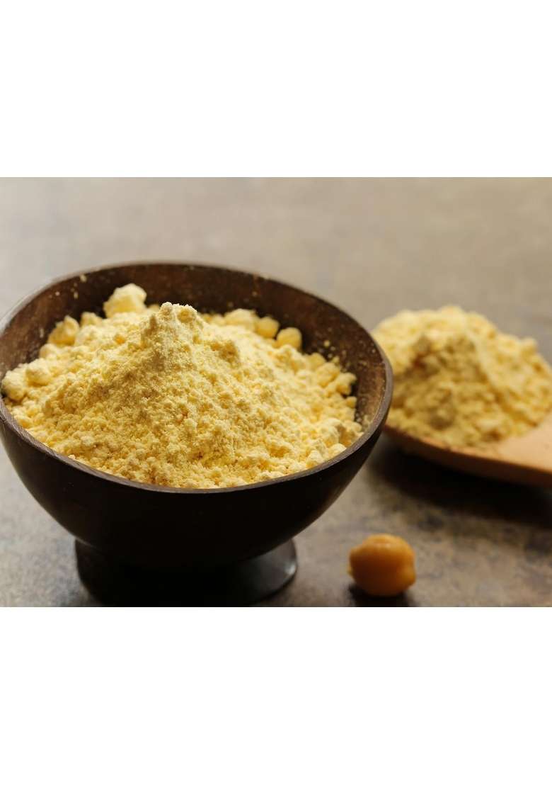 Anmolpreet Organic Besan Flour 1 Kg | Gram Gluten Free - Indya