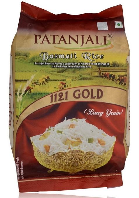 Patanjali Rice - Basmati 1Kg Pouch