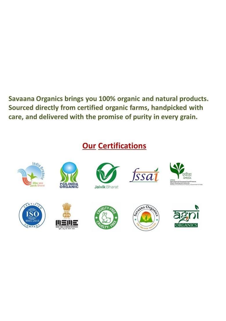 Savaana Organics Basmati Brown Rice 950G | Unpolished Whole Grain High Fibre & Antioxidants Low Glycemic Index 100% Natural Ideal For Weight Loss, Diabetics Healthy Lifestyle