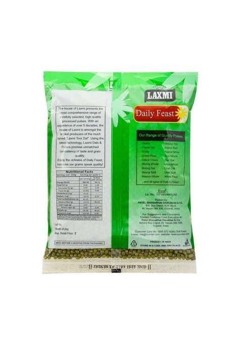Laxmi Daily Feast Whole Green Moong Big 1 Kg | Desi Hari Mung For Sprouting Sabut