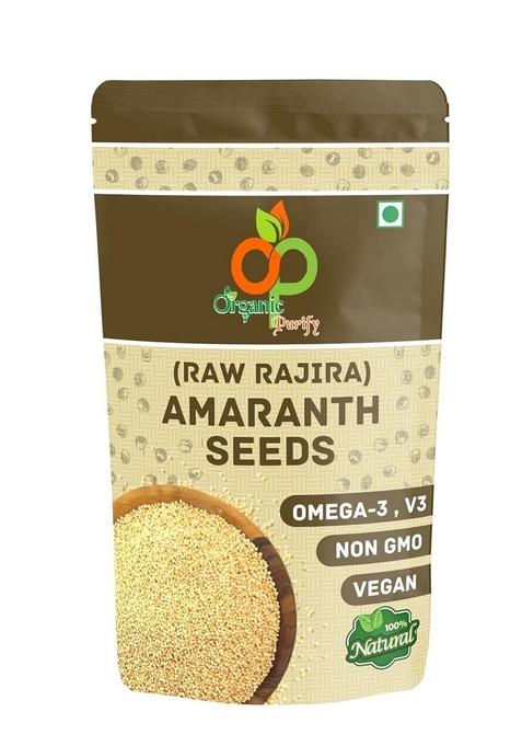 Organic Purify Rajgira Amaranth Seeds Whole 400Gm | Nutrient-Packed Superfood For Healthy Cooking, Baking, And Snacking |100% & Gluten-Free