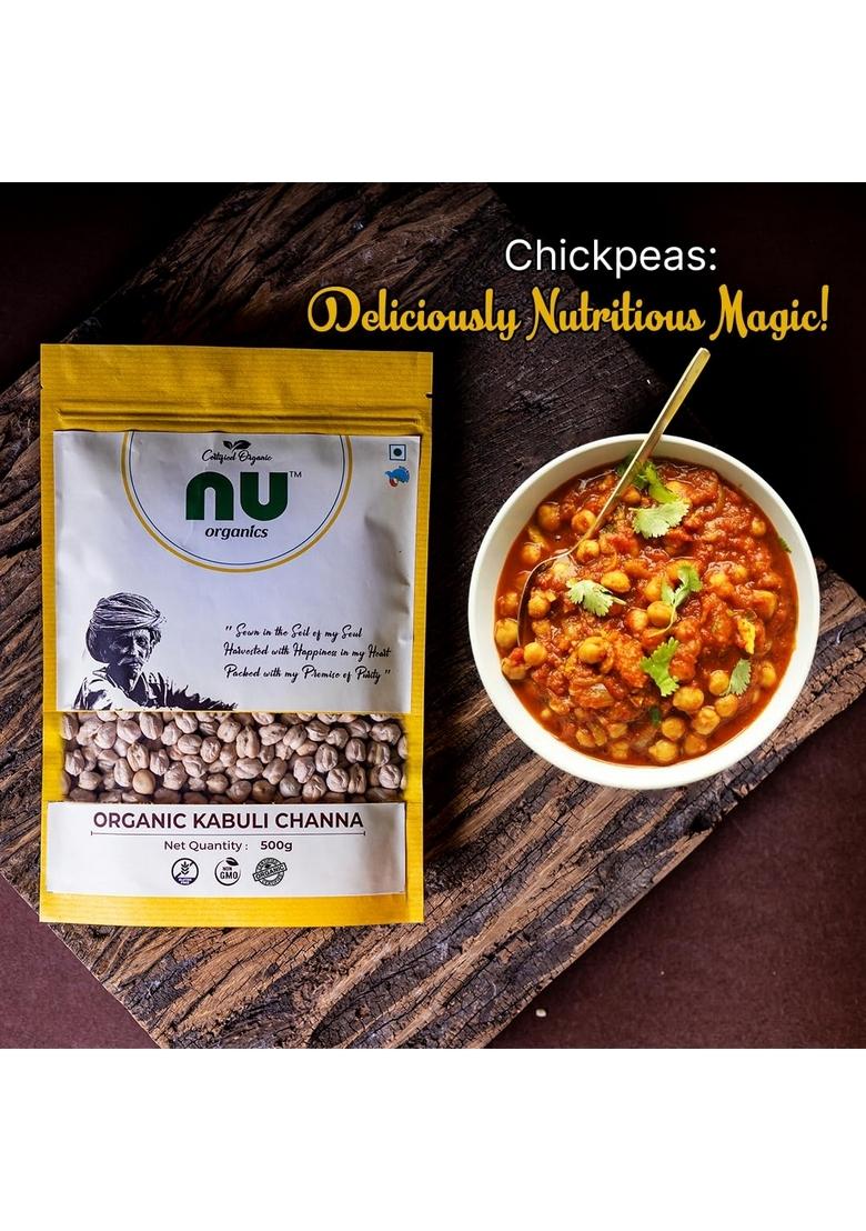 Nu Organics Unpolished Kabuli Channa