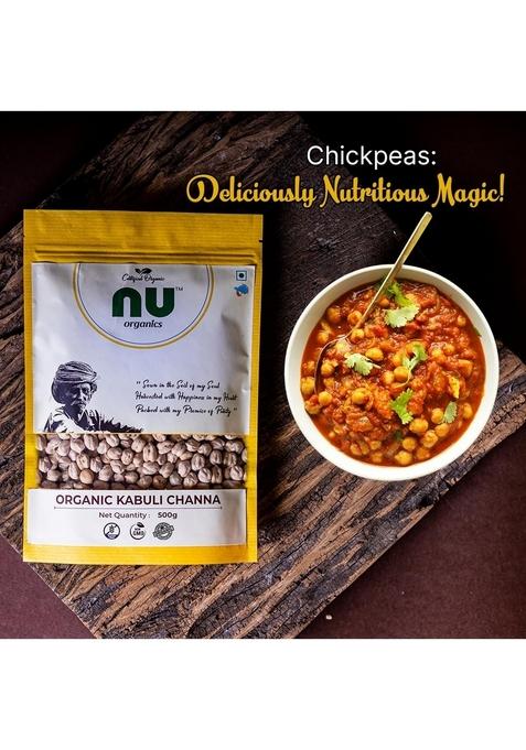 Nu Organics Unpolished Kabuli Channa