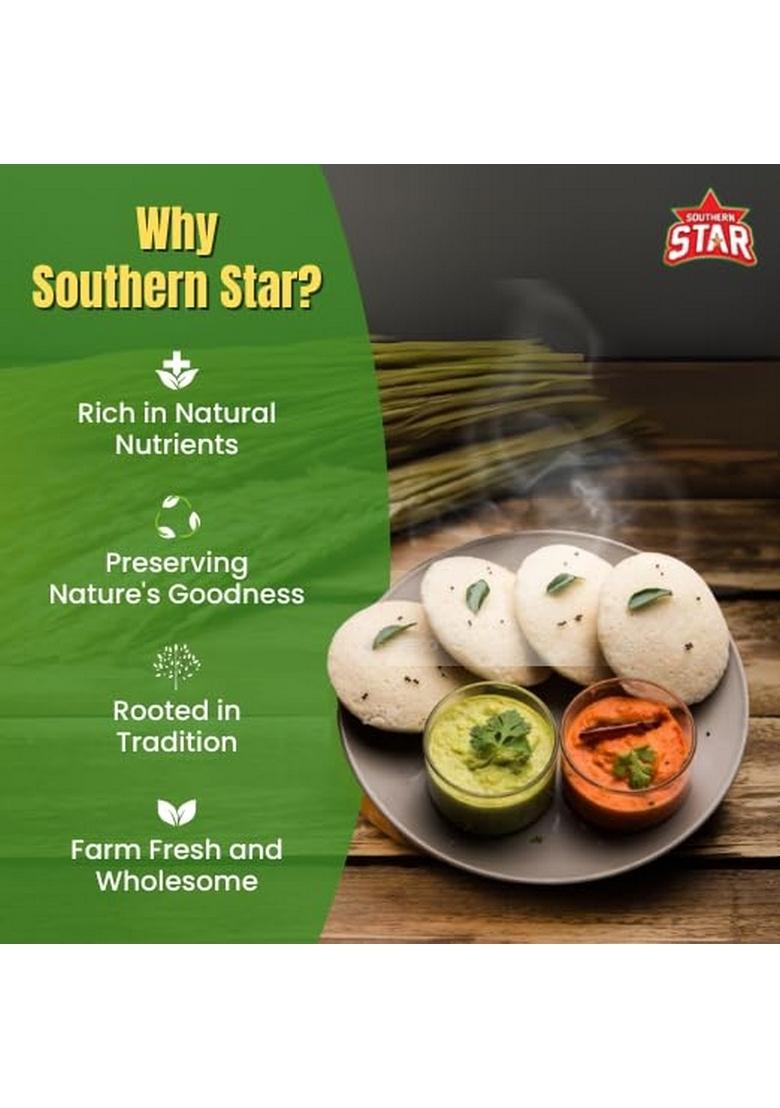 Southern Star Idli/Idly Rava (Suji/Sooji) 900G | Coarse Semolina From Durum Wheat For Soft Upma, Idli, Dosa & Halwa Premium Sooji Indian Breakfast Unpolished Hygienically Packed