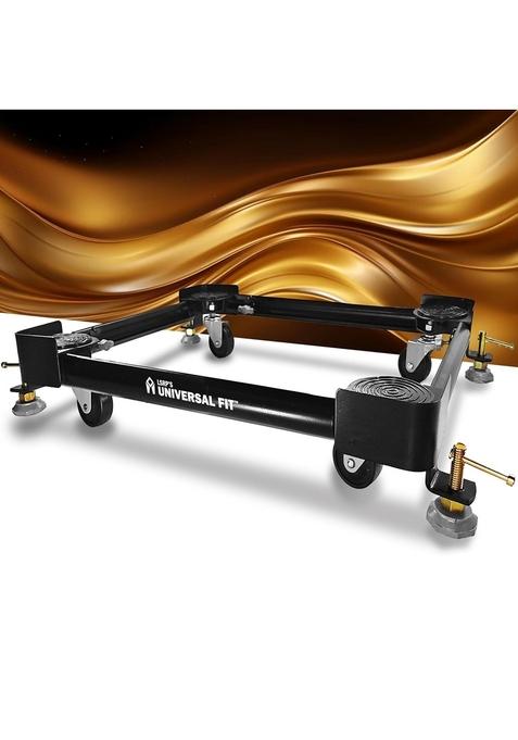 Lsrp'S Bheema Series - Anti Vibration 100% Metal Adjustable Heavy Duty 9Kg 8Kg 6Kg 7Kg 6.5Kg Front Load Washing Machine Trolley Stand With Wheel Replacement For All Brands Fully Automatic Top/Front Loads