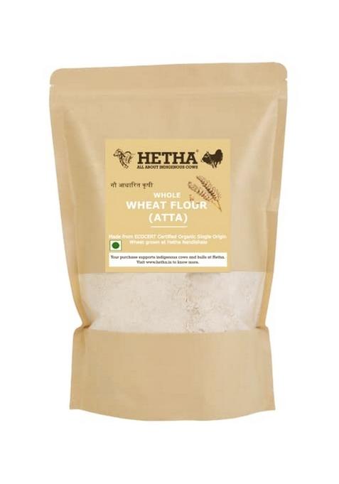 Hetha Whole Wheat Atta (2Kg) | Single Origin Organic