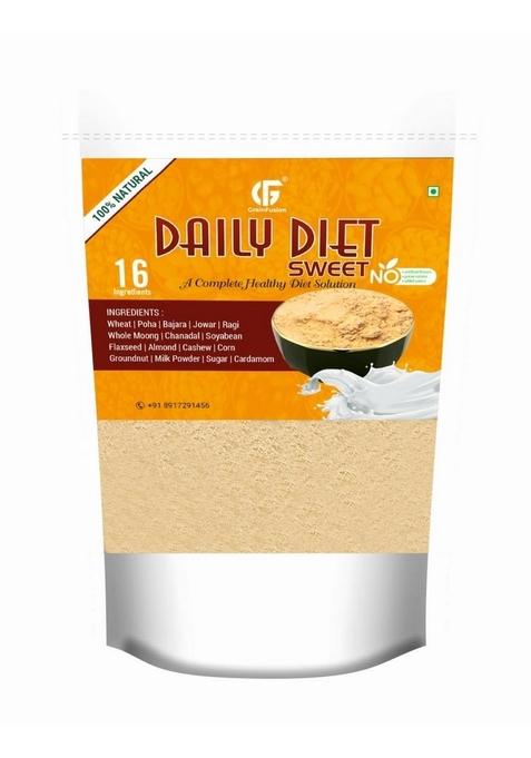 Grainfusion Daily Diet Sweet - 500Gm | Healthy & Delicious Sugar-Free Snack For Weight Management, Low-Calorie, Ideal Keto, Vegan, And Gluten-Free Diets, Perfect Satisfying Your Cravings Without The Guilt (Gf-Daily -500Gm_Pack Of 2)
